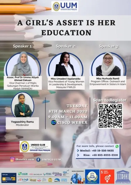 Webinar: “A Girl’s Asset Is Her Education”